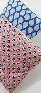 Housse de coussin imprimée à motifs floraux, faite à la main, en coton matelassé, pour la décoration de la maison et des hôtels - Product Image 2