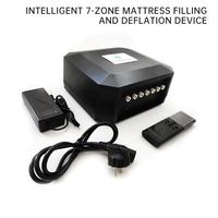 SHINYEE Raccord de compression pneumatique intelligent à 7 zones Dispositif de remplissage et de dégonflage de matelas de haute qualité avec 1 an de garantie