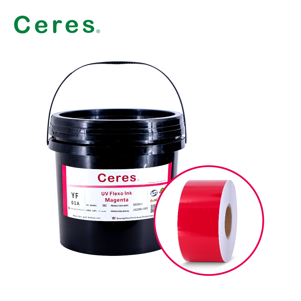 Печатные чернила для этикеток Ceres UV flexo