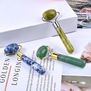 <span class=keywords><strong>2025</strong></span> Hot Selling Natural Jade <span class=keywords><strong>Roller</strong></span> Mini Gesichts-Schönheits massage gerät Benutzer definiertes Logo Rosenquarz Single Head Mini Jade Face <span class=keywords><strong>Roller</strong></span> - Product Image 2