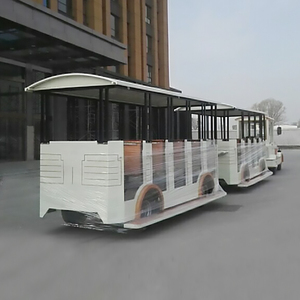 Train touristique sans rails moderne pour enfants, pour parcs d'attractions extérieurs, à vendre - Product Image 6