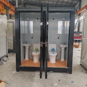 Inodoro prefabricado móvil para mujeres embarazadas, baño portátil impermeable para discapacitados para edificios de oficinas, supermercados, almacenes - Product Image 3