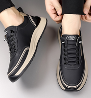 Chaussures pour hommes Printemps et automne Nouvelle tendance de la mode Chaussures de sport décontractées Chaussures à la mode et polyvalentes Antidérapantes Résistantes à l'usure