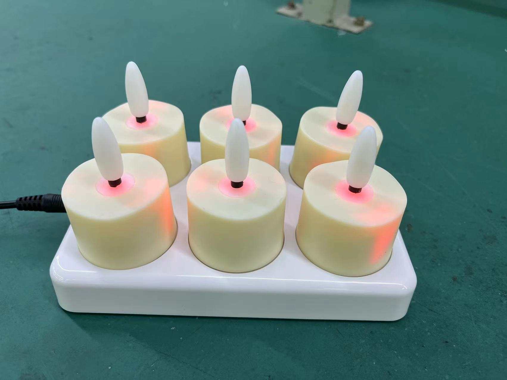 pack of 6  with charging base