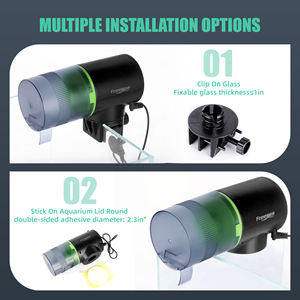 Goede Verkoper Automatische Aquarium Feeder 8/12/24 Uur Batterij Schildpad Vis Voedsel Dispenser Timer Voor Cilinder Leven - Product Image 3