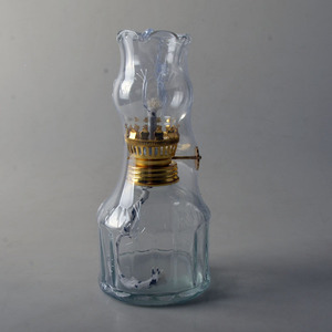 Lámpara de queroseno Mobil Vintage Retro antigua, vidrio de color elegante y mango de hoja de hierro engrasado, decoración del hogar, <span class=keywords><strong>linterna</strong></span> en caja - Product Image 6