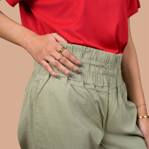 Jeggings Elásticos Ajustados y Cómodos para Uso Diario, Servicio OEM, Jeggings Ajustados de Moda para Mujer, Tela Suave de Talle Alto - Product Image 6