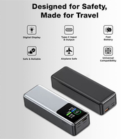 Kitway OEM 20000mAh Batterie Externe Li-Polymère 100W Type-C Double Port Chargeur Rapide Écran Intelligent Batterie Externe Portable