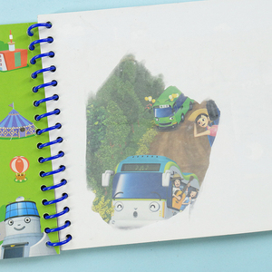 เด็กที่กำหนดเองการเรียนรู้มายากลสีรถบัสเส้นขยุกขยิกสมุดวาดภาพสมุดระบายสีน้ำ - Product Image 6