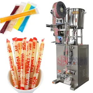 YB-330Y tam otomatik dondurma Pop buz Lolly Bar dondurma çubuğu krem paketleme makinesi