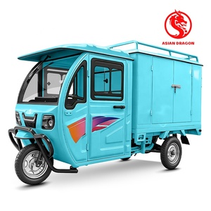 Triciclo de Largo Alcance, 60V 1000W, 3 Velocidades, Totalmente Cerrado, Batería de Plomo-Ácido, Marco de Acero al Carbono, Ruedas de 14 Pulgadas, Resistente, 3 Velocidades - Product Image 1