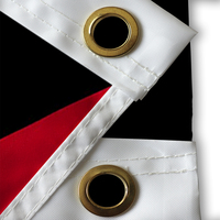 Impression numérique 100% Polyester Papua nouveau drapeau de guinée, offre spéciale