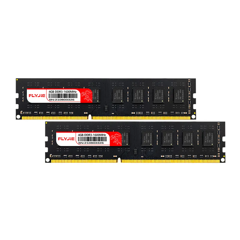 2 Flyjie RAM GB/4GB/8GB/16GB DDR3 DDR4 12800 1333MHz 1600MHz 2400MHz 2666MHz Adequado para computador desktop