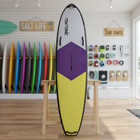 Services de conception personnalisée en gros pour planches de paddle gonflables écologiques en fibre de verre avec dessus souple – Durables et haute résistance