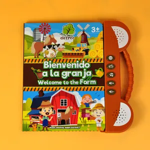 Aprendizaje ABC ortografía Espanal aprender español Tablet 100 cercanas libro popular juguete para niño