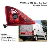 Caméra de recul IPoster CCD avec éclairage LED IR pour plaque d'immatriculation, compatible Opel Movano, Renault Master, Vauxhall Movano, Nissan NV400
