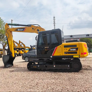 รถขุดเครื่องจักรก่อสร้างบูติกราคาต่ําใช้รถขุดตีนตะขาบใช้จีนทํารถขุด Sany 135 - Product Image 6