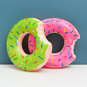 Children's Frog And Penguin Print Swimming <b>Ring</b> Thickened Inflatable Underarm Float For Babies Water Play - Product Image 3