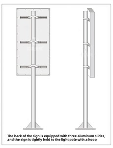 Tùy chỉnh năng lượng mặt trời-Powered Radar Đồng hồ tốc độ cao tốc độ phát hiện với LED hiển thị cho cảnh báo giao thông - Product Image 6