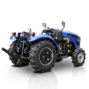 New Style Mini Tractor 60hp 50hp with Stable Smaller Chassis Diesel Engine Hydraulic Handles Farming