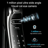 3D Face ID Slimme Deurvergrendeling Tuya WiFi Camera Waterdicht Vingerafdruk Slimme Sloten Home