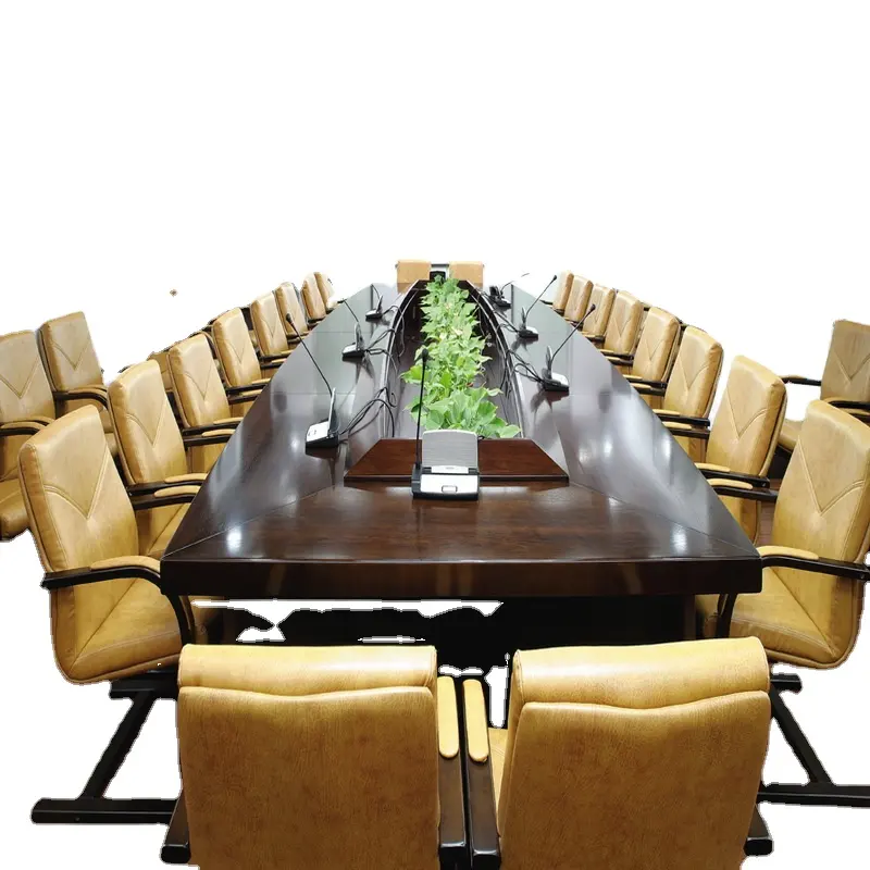 โต๊ะประชุมสำนักงานผู้ผลิตจีนตกแต่งโต๊ะประชุมขนาดใหญ่