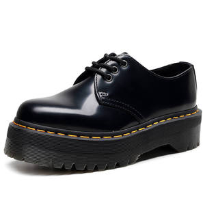 Nuevo Estilo de Zapatos Oxford de Piel Auténtica con Suela Gruesa y Punta Cerrada para Hombre, Otoño, Sin Cordones, Impermeables, Ligeros, Modernos, Lujosos y Duraderos - Product Image 1