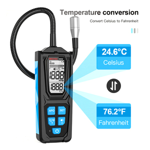 Détecteur de fuite de réfrigérant numérique HEDAO pour gaz combustibles R22 R32 R134A HFC HCFC CFC PFC HFO et climatisation - Product Image 5