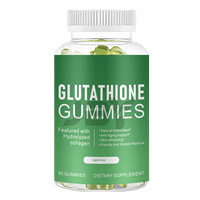 Complément alimentaire éclaircissant pour la peau JBY Private Label, vegan, L-glutathion, vitamine, gommes blanchissantes