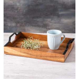 Plateau de service en bois d'acacia tango du fabricant Nestroots haute qualité meilleure collection pour ustensiles de cuisine prix de gros - Product Image 3