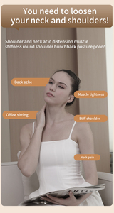 Factory Outlet Máquina de masaje eléctrica recargable Alivio Cuerpo Nuevo Cuello Shiatsu Cinturón de masaje Cuello Espalda Hombro - Product Image 2