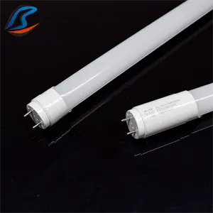 LED Tube Light T8 Round Linear Aluminum Plastic Lamp 18W 4FT Fluorescent Replace CE RoHS EMC LTL-T8AP