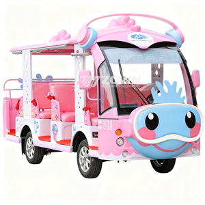Bus de tourisme électrique puissant et personnalisable, respectueux de l'environnement, avec sièges multi-rangs et cabine fermée - Product Image 2