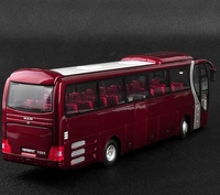 Nouvelle collection tendance, modèles de bus en métal moulé sous pression de haute qualité, bus longue distance à l'échelle 1/42