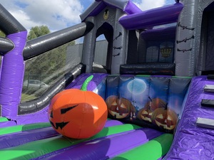 Castillo Inflable Multifuncional XL para Halloween, Casa Embrujada para Fiestas de Halloween - Product Image 5