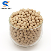 Séparateur moléculaire 3A à adsorption haute efficacité, adsorbant zéolite déshydratant pour le séchage de l'alcool liquide