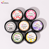 Suministro de 10 colores metálicos 5g UV sello Gel estampado esmalte de uñas DIY Nail Art Print modelo superior Poly Gel uñas belleza muestra gratis