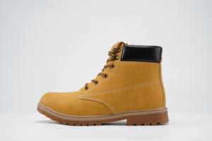 Bottes en cuir Harvest Land pour hommes, semelle Oxford, chaussures de moto, hiver, extérieur, lacets avant, rétro, tendance, bottes dénudées - Product Image 2