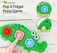 Juguetes Sensoriales Fidget Popper para Niños Pequeños de 1 a 3 Años, Juguete Educativo Montessori de Viaje para Niños y Niñas, Juego de Juguetes para Aliviar el Estrés
