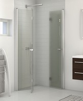 Charnière pivotante 180° pour paroi de douche, charnière de douche pleine longueur pour cloison de douche en verre