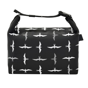 New Arrival Aloha Leakproof Cooler Bag Hawaiian Custom Design Iwa Birds Print Small Portable Insulated Lunch Bag with Buckle - Product Image 1