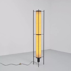 โคมไฟตั้งพื้นผ้าลินินสไตล์นอร์ดิกโมเดิร์นจีนวาบิซาบิ ขายตรงจากโรงงานจงซาน สำหรับโรงแรม โฮมสเตย์ และห้องนอน - Product Image 2