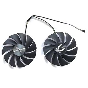 Ventilateur de refroidissement pour carte graphique <span class=keywords><strong>ZOTAC</strong></span> <span class=keywords><strong>GeForce</strong></span> <span class=keywords><strong>RTX</strong></span> 3070 3080 Ti <span class=keywords><strong>3090</strong></span> AMP Holo, 87mm, nouveau ventilateur de refroidissement GPU 4PIN RTX3080, CF9015H12S - Product Image 4