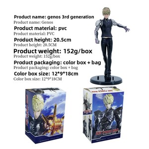 Figurine d'action One Punch Man en PVC de haute qualité, modèle GK, à assembler, décorations périphériques d'anime Cyborg Diable - Product Image 2