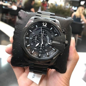 Reloj de Cuarzo para Hombre 2025, Diseño Único, Correa de Acero Inoxidable, Resistente al Agua, Cronógrafo, Calendario, Multicolor - Product Image 6