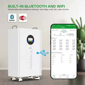 Système d'énergie solaire domestique avec batterie au lithium 51,2 V 200 Ah 10 kWh, sortie AC, grade A - Product Image 4