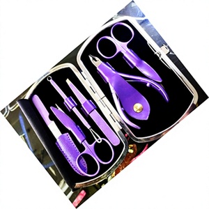 Ensemble de manucure professionnel portable classique et luxueux ASAP, coupe-ongles, kit de pédicure, kits d'ongles en acrylique, outils de soin des ongles - Product Image 1