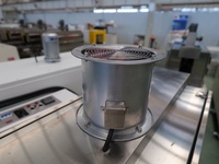 Machine d'emballage automatique de Tunnel de rétrécissement de vapeur de bouteille en verre plat rond