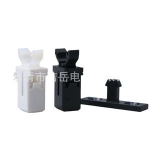 Interrupteur de verrouillage miniature à poussoir Ms Pr 001 SPST, interrupteur de sécurité en plastique avec couvercle supérieur noir et blanc - Product Image 4
