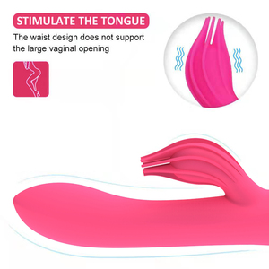 Venta al por mayor Gran oferta vibrador de doble oscilación punto G impermeable recargable silicona consolador forma de pez dorado vibrador para mujer - Product Image 3